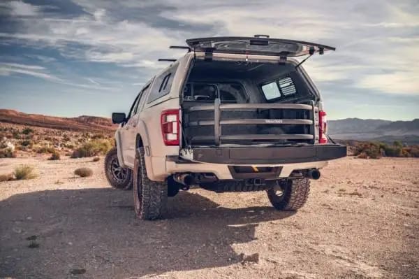 AMP Research 16-22 Toyota Tacoma Bedxtender HD Sport - Silver thumbnail 3
