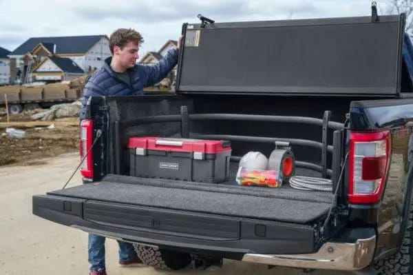 AMP Research 04-22 Ford F-150 Bedxtender HD Sport - Black (Optional No-Drill Brkt 74602-01A) thumbnail 5