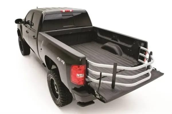 AMP Research 2007-2017 Chevrolet Silverado Standard Bed Bedxtender - Silver thumbnail 9