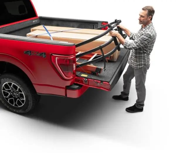 AMP Research 04-22 Ford F-150 (Excl. 04 Heritage) / 07-21 Toyota Tundra Bedxtender HD Max - Black thumbnail 16