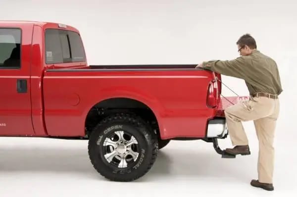 AMP Research 1999-2016 Ford F-250/350/450 BedStep - Black thumbnail 7
