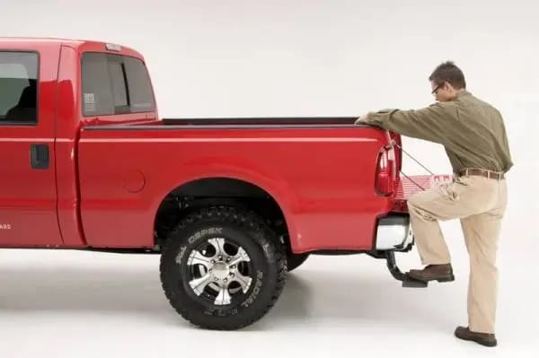 AMP Research 1999-2016 Ford F-250/350/450 BedStep - Black thumbnail 11