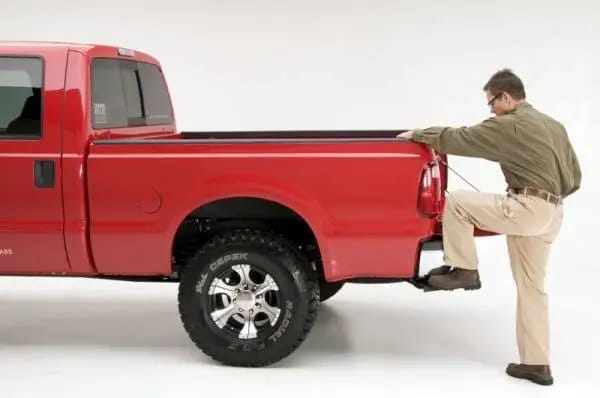 AMP Research 1999-2016 Ford F-250/350/450 BedStep - Black thumbnail 6