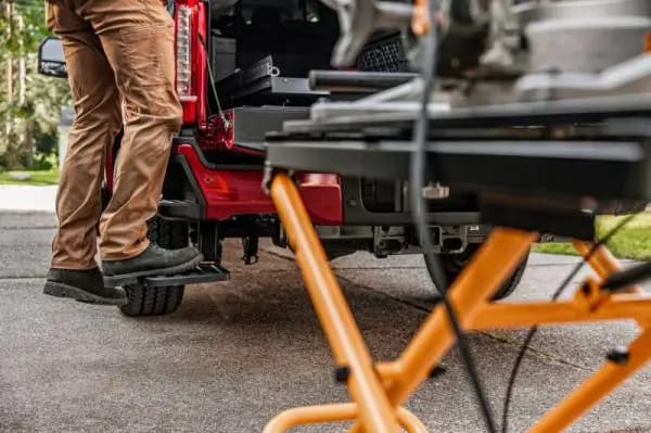 AMP Research 2023 Ford F-250 Super Duty BedStep - Black thumbnail 5