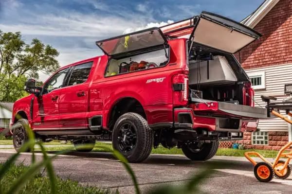 AMP Research 2023 Ford F-250 Super Duty BedStep - Black thumbnail 7