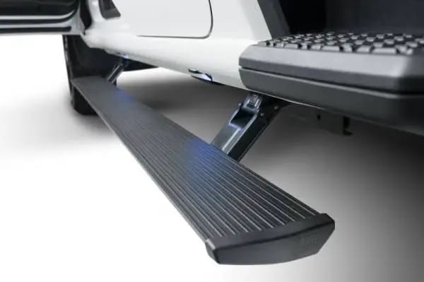 AMP Research 19-21 Chevy Silverado 1500 Crew Cab PowerStep Plug N Play - Black (w/OEM Illumination) thumbnail 10