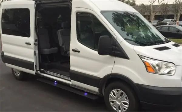 AMP Research 2014-2017 Ford Transit PowerStep Plug N Play - Black thumbnail 2