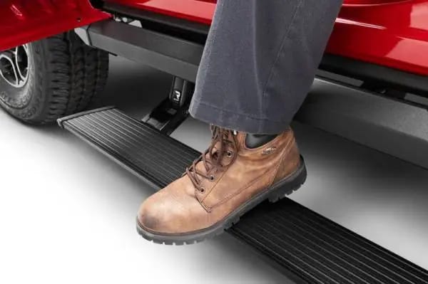 AMP Research 2021 Ford F-150 SuperCrew & 22-23 F-150 Lightning CC PowerStep XL - Black thumbnail 3