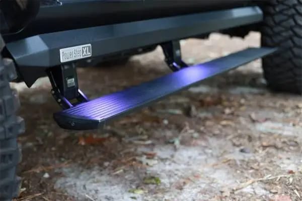 AMP Research 2021 Ford F-150 SuperCrew & 22-23 F-150 Lightning CC PowerStep XL - Black thumbnail 9