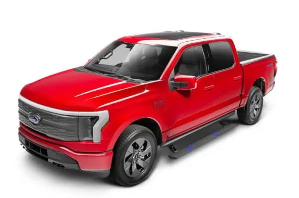 AMP Research 2021 Ford F-150 SuperCrew & 22-23 F-150 Lightning CC PowerStep XL - Black thumbnail 10