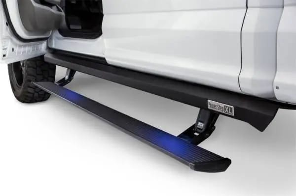 AMP Research 2021 Ford F-150 SuperCrew & 22-23 F-150 Lightning CC PowerStep XL - Black thumbnail 11