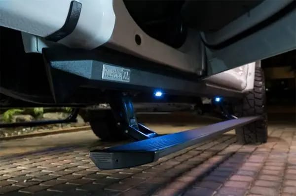AMP Research 20-23 Chevy Silverado 1500 Crew Cab PowerStep XL - Black (Incl OEM Style Illumination) thumbnail 6