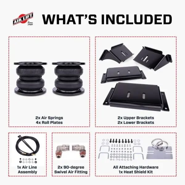 Air Lift LoadLifter 7500 XL Ultimate Air Spring Kit 16-25 Chevy/GMC Silverado/Sierra 3500HD thumbnail 2