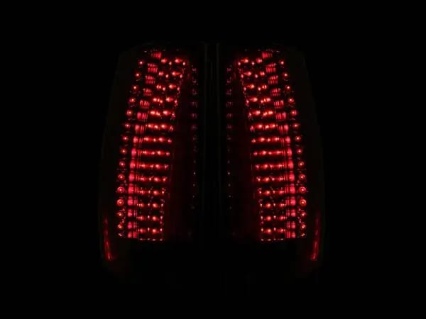 ANZO 2007-2014 Chevrolet Suburban LED Taillights Smoke - Escalade Look thumbnail 3