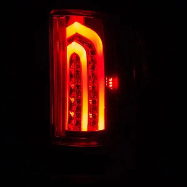 ANZO 2007-2013 Chevrolet Silverado 1500 LED Taillights Red/Clear G2 thumbnail 3