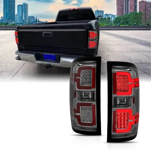 ANZO 2014-2018 Chevy Silverado 1500 LED Taillights Smoke thumbnail 5