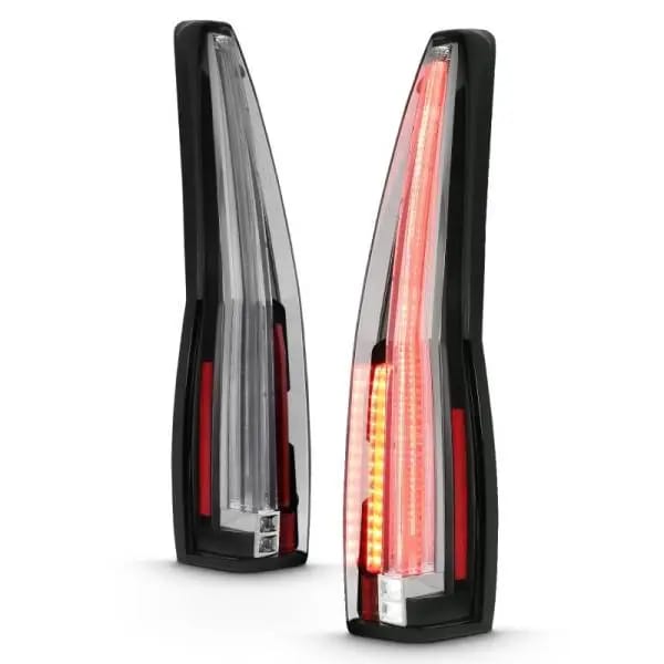 ANZO 2007-2014 Chevrolet Tahoe Led Taillights Red/Clear thumbnail 11