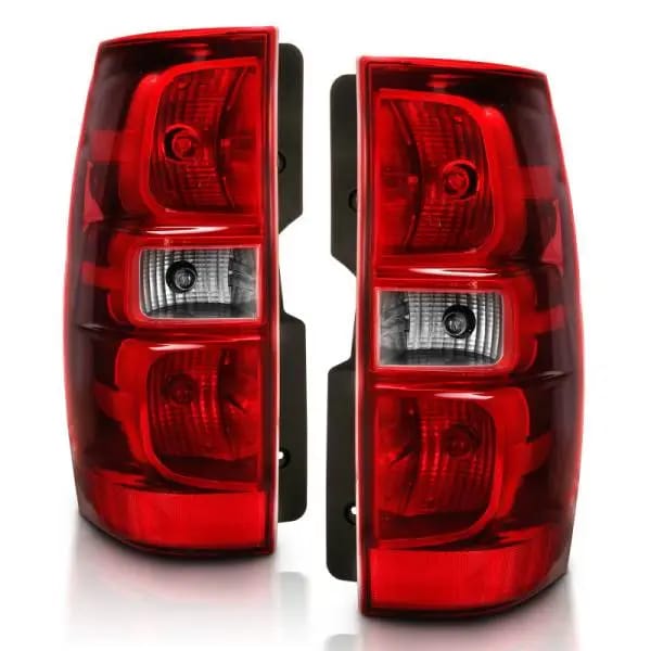 ANZO 2007-2014 Chevy Tahoe Taillight Red/Clear Lens (OE Replacement) thumbnail 3