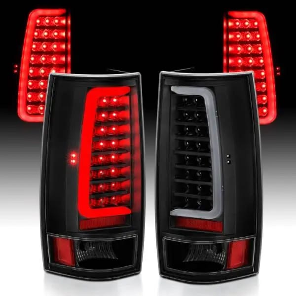 ANZO 2007-2014 Chevy Tahoe LED Taillight Plank Style Black w/Clear Lens thumbnail 15