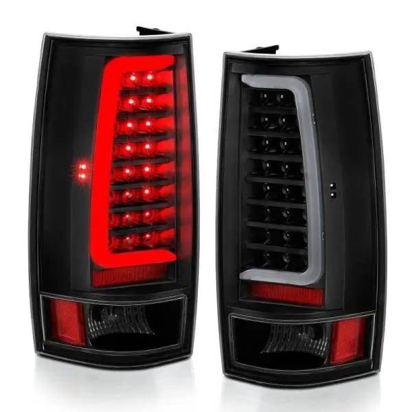 ANZO 2007-2014 Chevy Tahoe LED Taillight Plank Style Black w/Clear Lens thumbnail 16