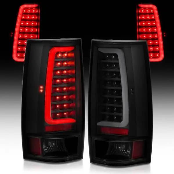 ANZO 2007-2014 Chevy Tahoe LED Taillight Plank Style Black w/Smoke Lens thumbnail 13