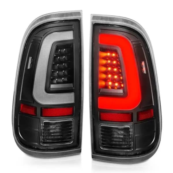 ANZO 2008-2016 Ford F-250 LED Taillights Black Housing Clear Lens (Pair) thumbnail 3