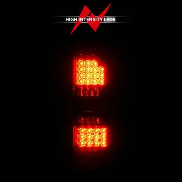 ANZO 2014-2018 GMC Sierra LED Tail Lights Black Housing Smoke Lens thumbnail 13