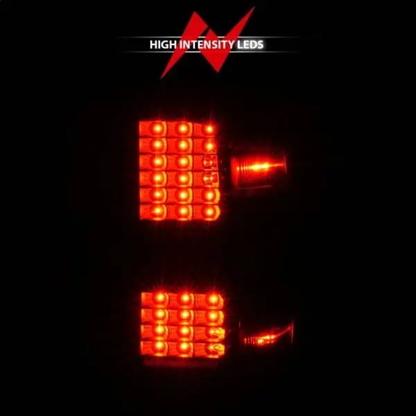 ANZO 15-19 Chevy Silverado 2500HD/3500HD (Factory Halogen Only) LED Tail Lights Black w/Clear Lens thumbnail 6