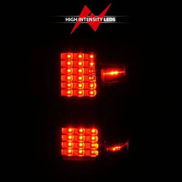 ANZO 15-19 Chevy Silverado 2500HD/3500HD (Factory Halogen Only) LED Tail Lights Black w/Clear Lens thumbnail 13
