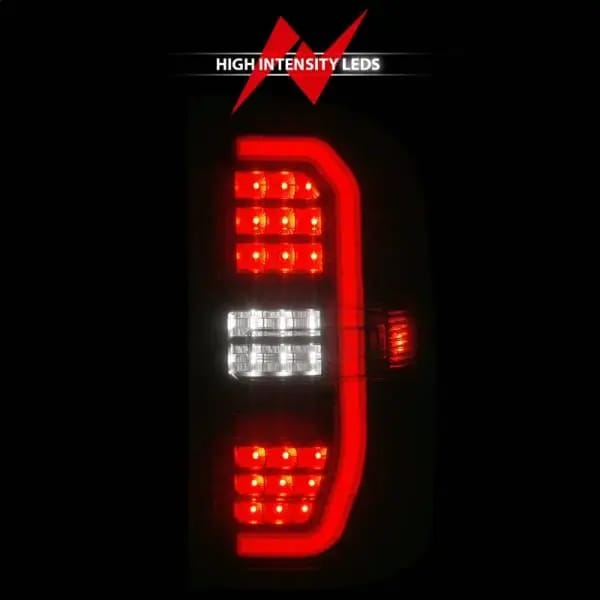 ANZO 14-18 GMC Sierra 1500 Full LED Taillights Black Housing Smoke Lens (w/C Light Bars) thumbnail 7