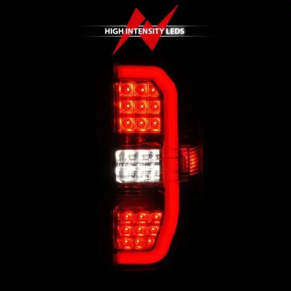 ANZO 14-18 GMC Sierra 1500 LED Taillights Red/Clear thumbnail 7