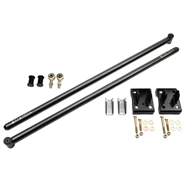 Wehrli 11-19 Chevy & GMC Duramax RCLB/CCSB/ECSB 60in. Traction Bar Kit - Bronze Chrome thumbnail 2