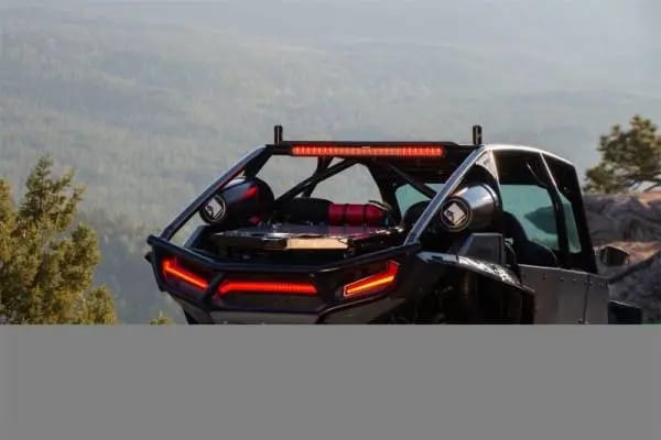 Rigid Industries 28in Chase Light Bar Universal - Rear Facing 27 Mode 5 Color LED Light Bar thumbnail 3