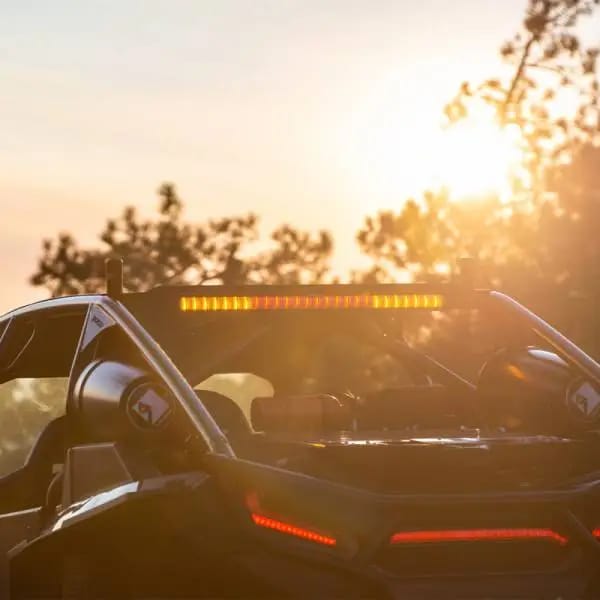 Rigid Industries 28in Chase Light Bar Universal - Rear Facing 27 Mode 5 Color LED Light Bar thumbnail 17