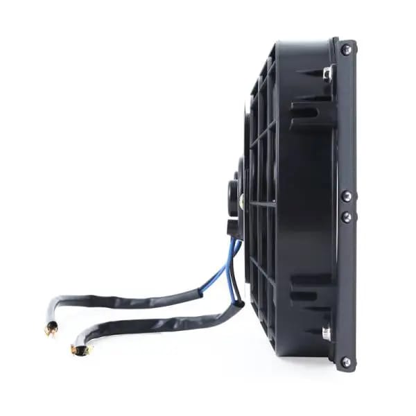 Mishimoto Universal 17in. Heavy-Duty Oil Cooler Fan Shroud - Micro Wrinkle Black thumbnail 3