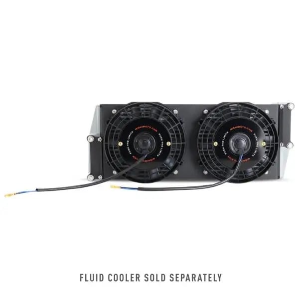 Mishimoto Universal 17in. Heavy-Duty Oil Cooler Fan Shroud - Micro Wrinkle Black thumbnail 7