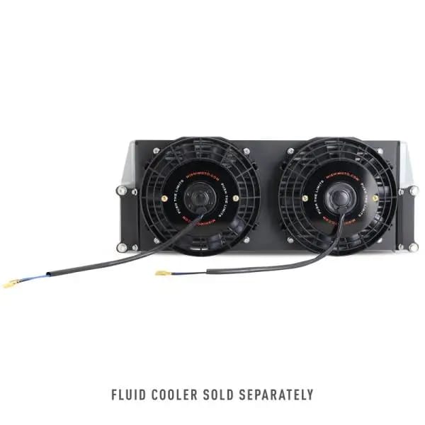 Mishimoto Universal 17in. Heavy-Duty Oil Cooler Fan Shroud - Micro Wrinkle Black thumbnail 8