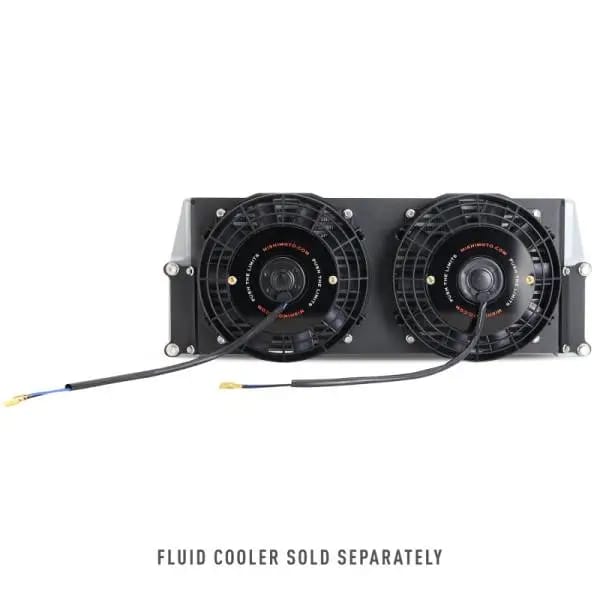 Mishimoto Universal 17in. Heavy-Duty Oil Cooler Fan Shroud - Micro Wrinkle Black thumbnail 14