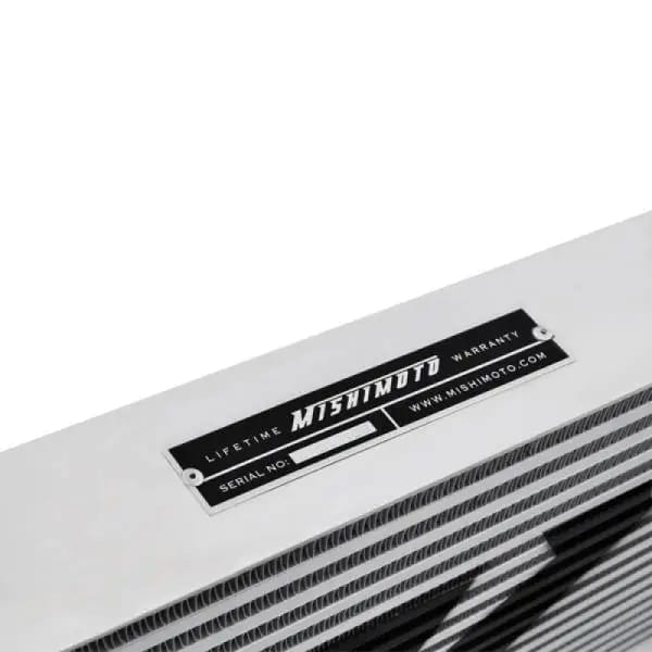Mishimoto Universal Silver R Line Intercooler Overall Size: 31x12x4 Core Size: 24x12x4 Inlet /Outlet thumbnail 7
