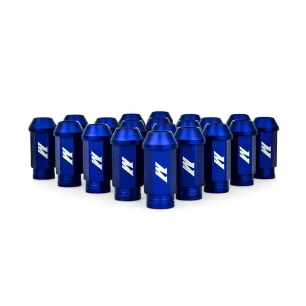 Mishimoto Aluminum Locking Lug Nuts M12x1.5 20pc Set Blue thumbnail 5