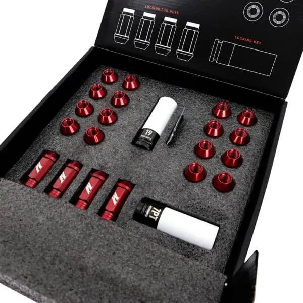 Mishimoto Aluminum Locking Lug Nuts M12x1.25 20pc Set Silver thumbnail 10