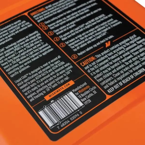 Mishimoto Liquid Chill Synthetic 64oz Engine Coolant - Premixed thumbnail 11