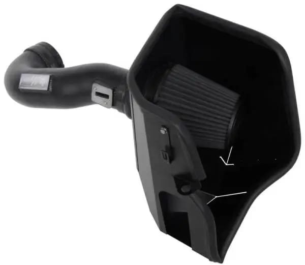 K&N 2019 Chevrolet Silverado 1500 5.3L V8 Black Performance Intake Kit thumbnail 2