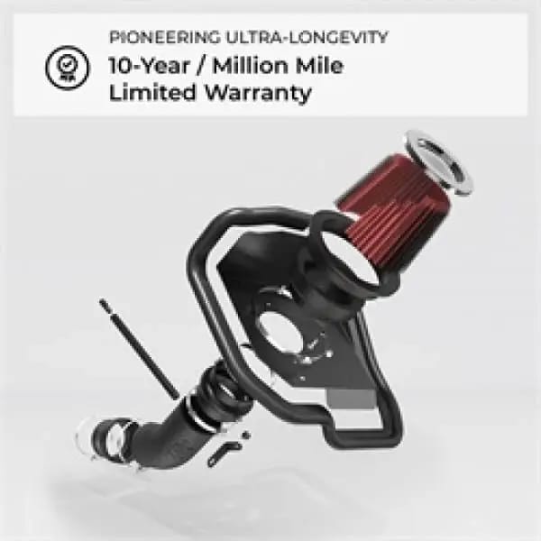 K&N 2017 Ford F250 V8-6.2L F/I Performance Air Intake Kit thumbnail 5