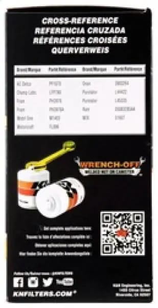 K&N Dodge Performance Gold Oil Filter thumbnail 15
