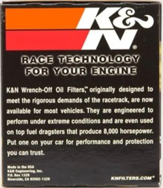 K&N Oil Filter OIL FILTER; AUTOMOTIVE thumbnail 11