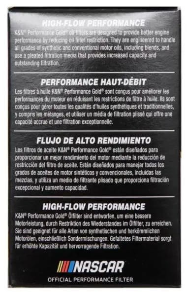 K&N Performance Oil Filter for 09-19 GM 1.4L / 1.6L / 1.8L w/ Hengst Filter Housing thumbnail 7