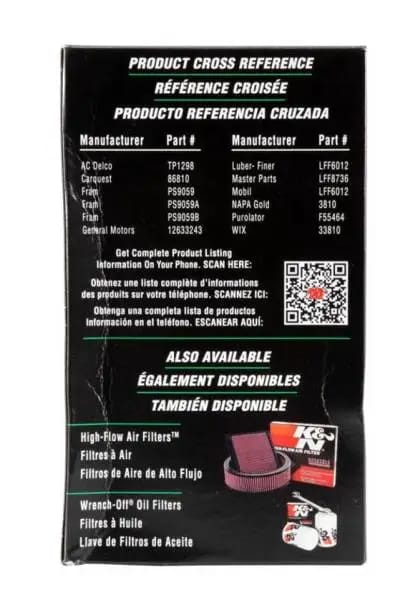K&N Cellulose Media Fuel Filter 3.5in OD x 6.281in L thumbnail 5