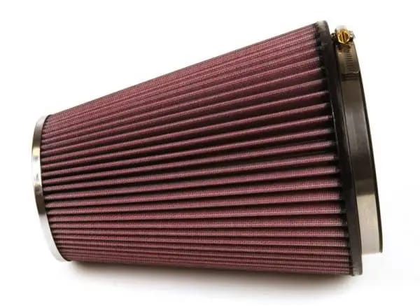 K&N Universal Chrome Filter 6 inch FLG / 7.5 inch Base / 4.5 inch Top / 9 inch Height thumbnail 2