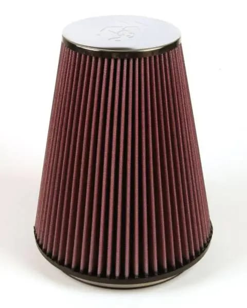 K&N Universal Chrome Filter 6 inch FLG / 7.5 inch Base / 4.5 inch Top / 9 inch Height thumbnail 6